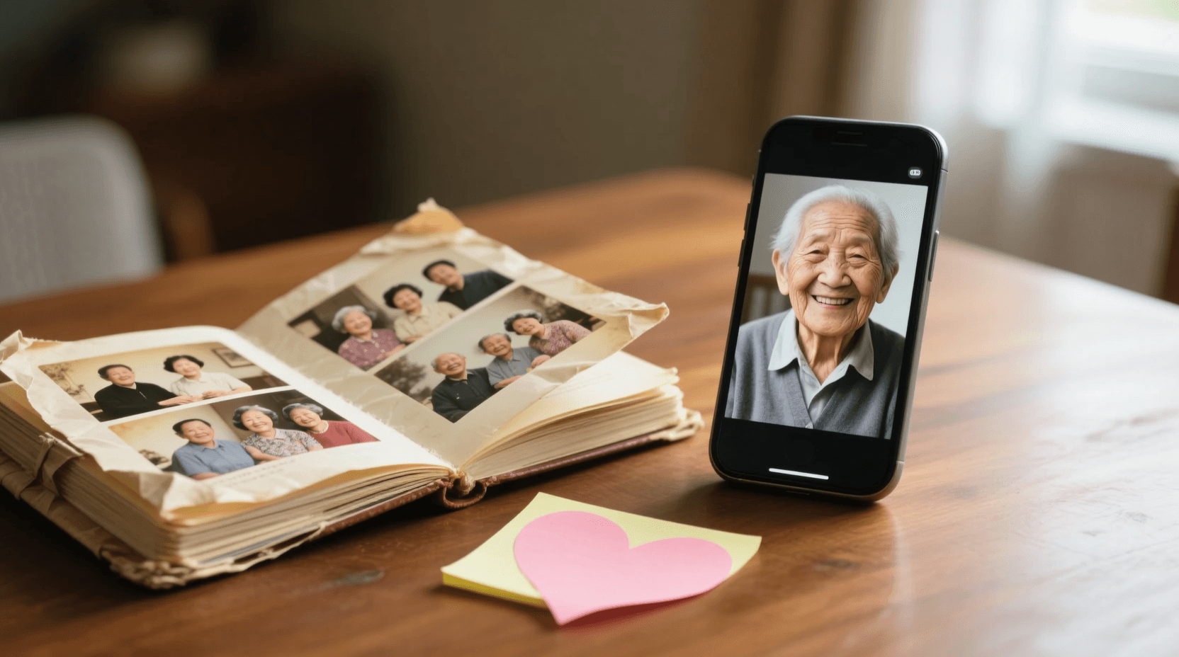 幸福印异地家庭照片书寄送示意图